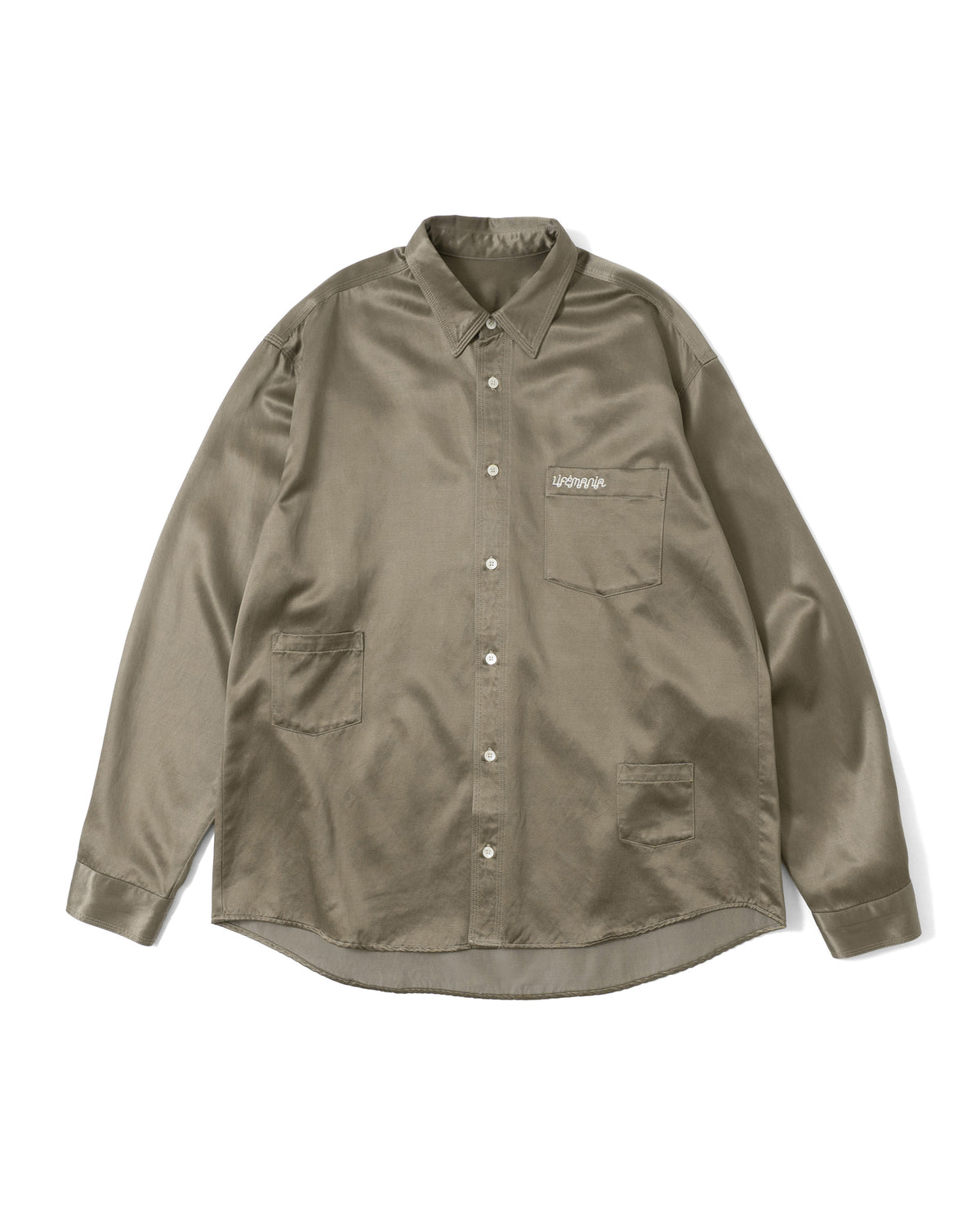 POCKETS MAN SHIRT（Olive）