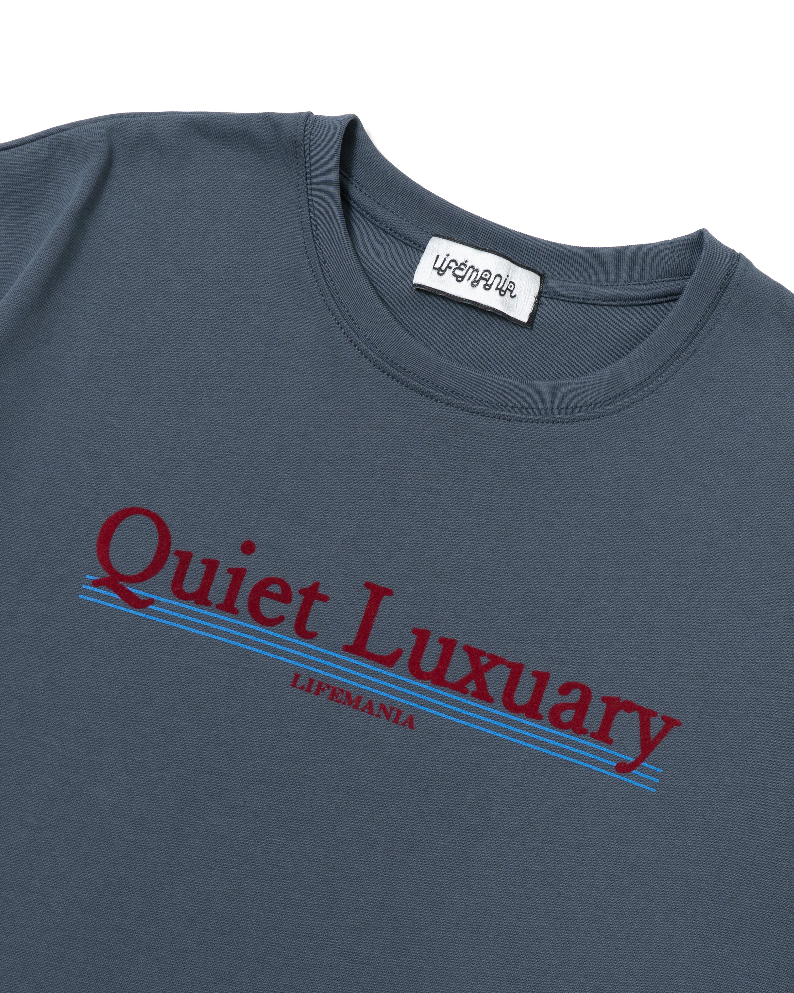 Quiet "Luxuary" S/S Tee（Navy）