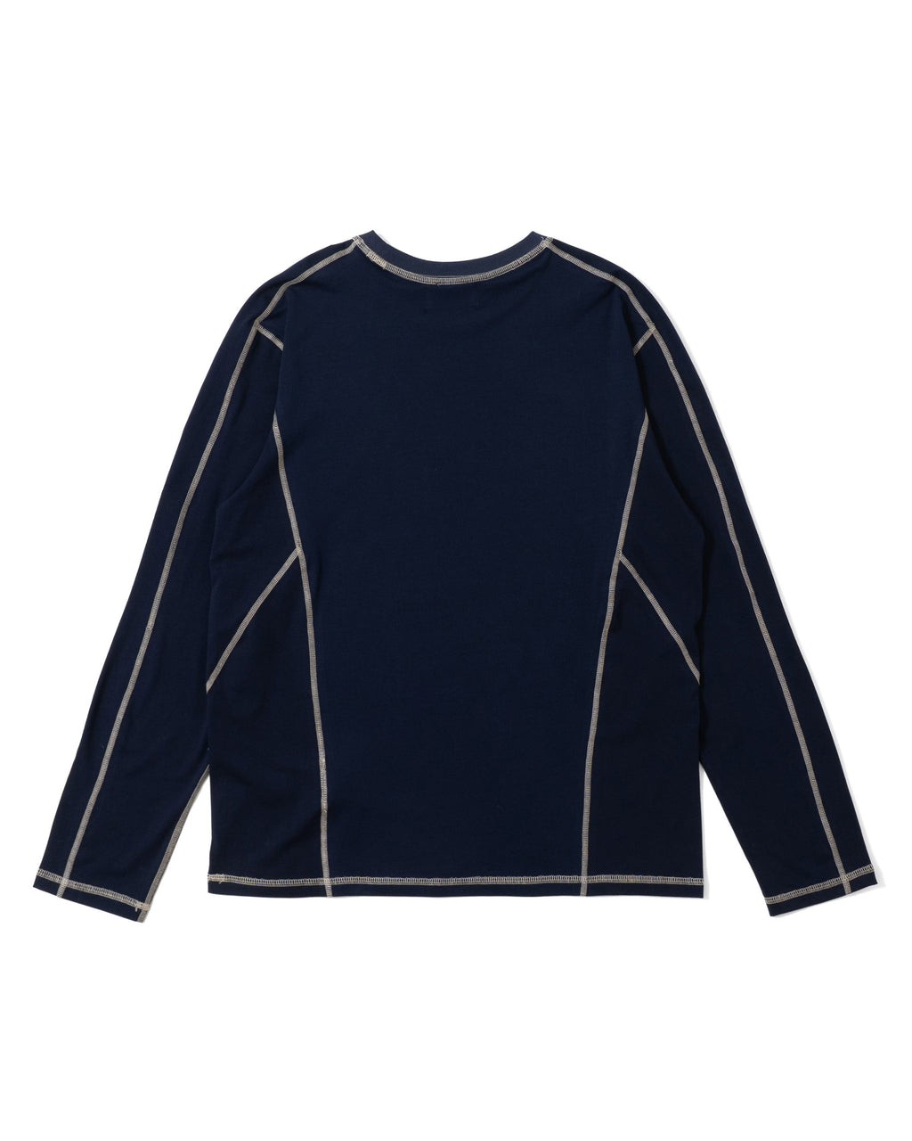 Stitched Sports L/S Tee（Navy）