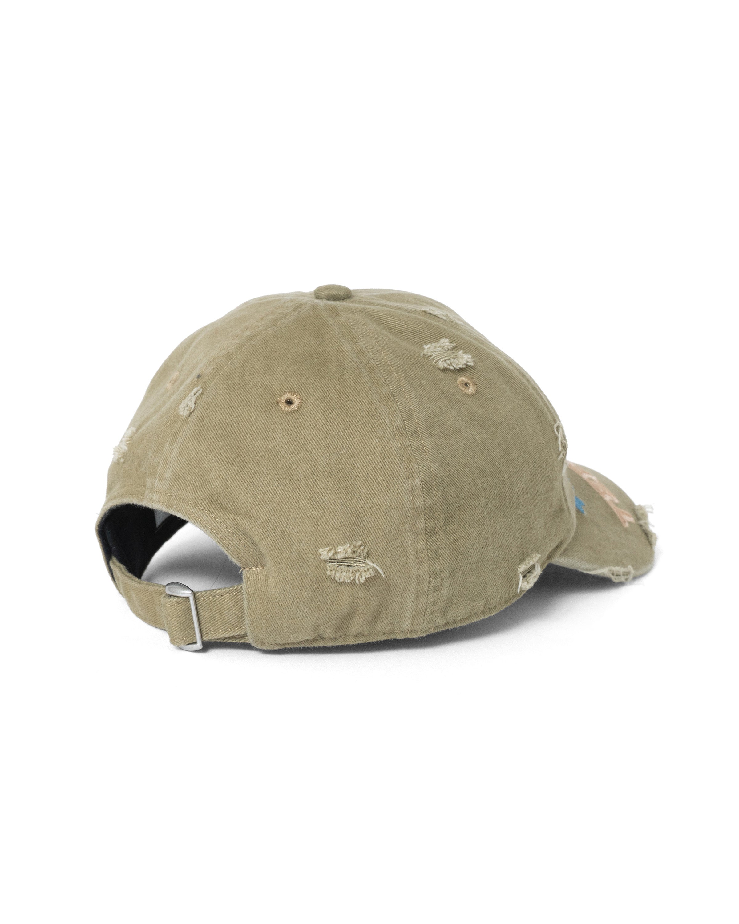 AIT DISTRESSED CAP（Washed Olive）