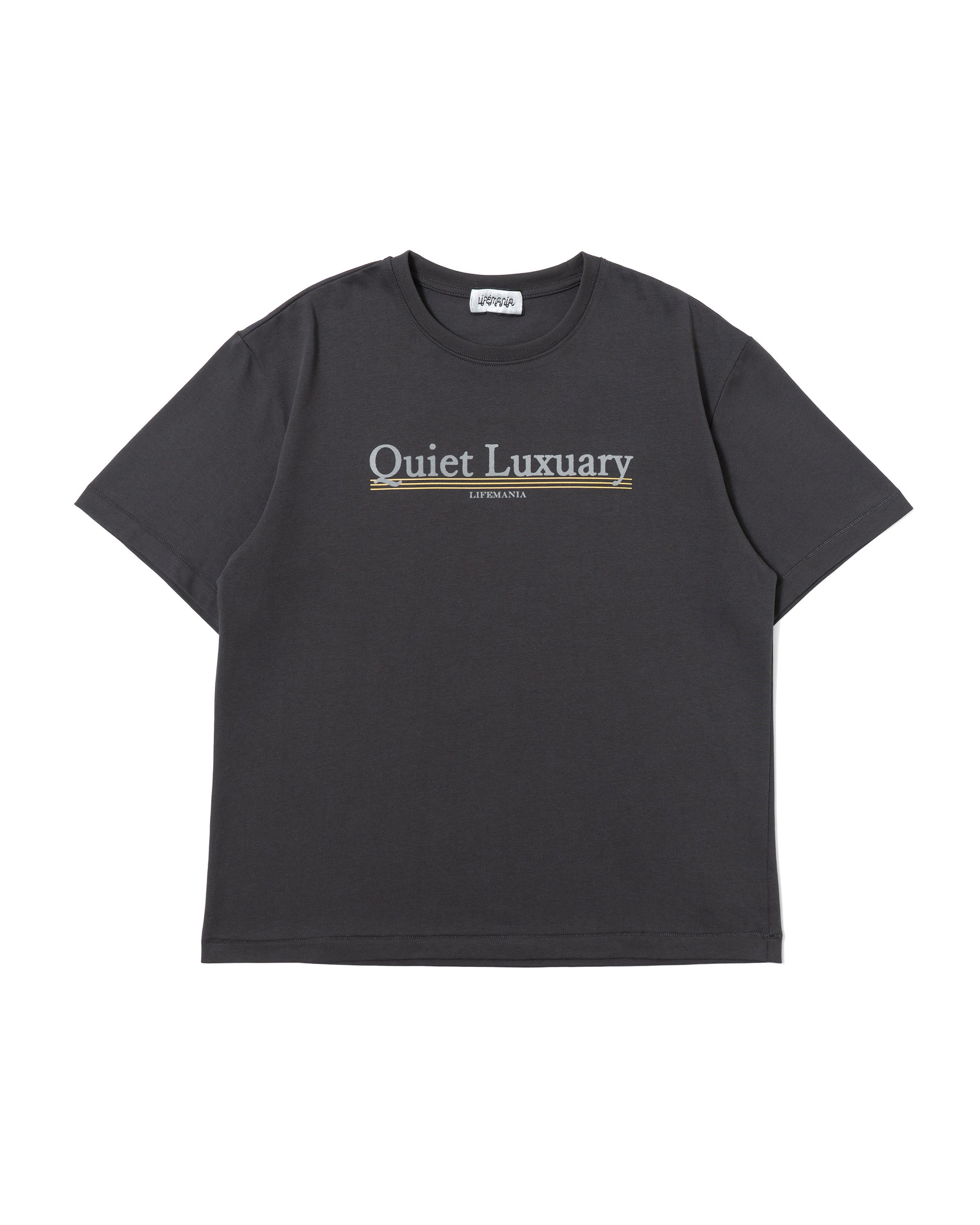 Quiet "Luxuary" S/S Tee（Black）
