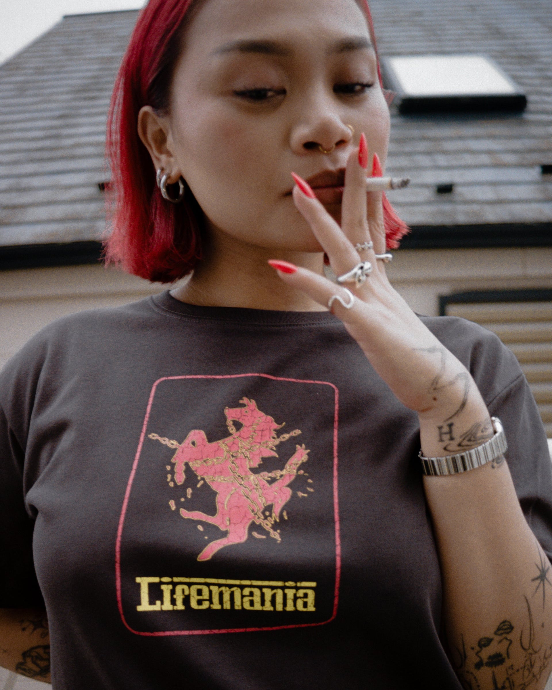 Chained Horse S/S Tee（Black）