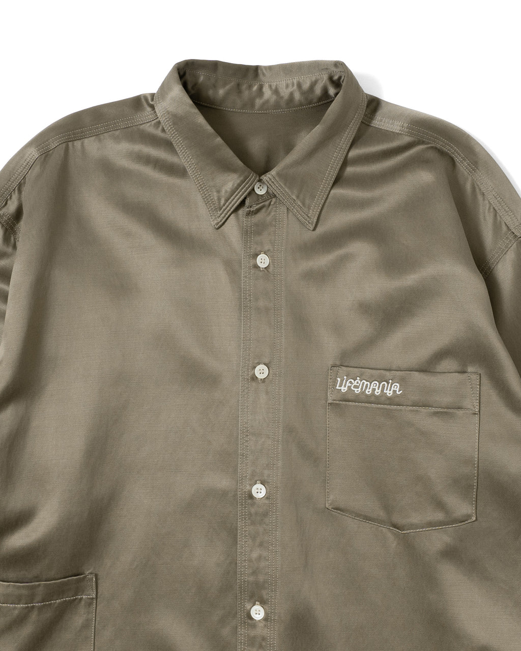 POCKETS MAN SHIRT（Olive）