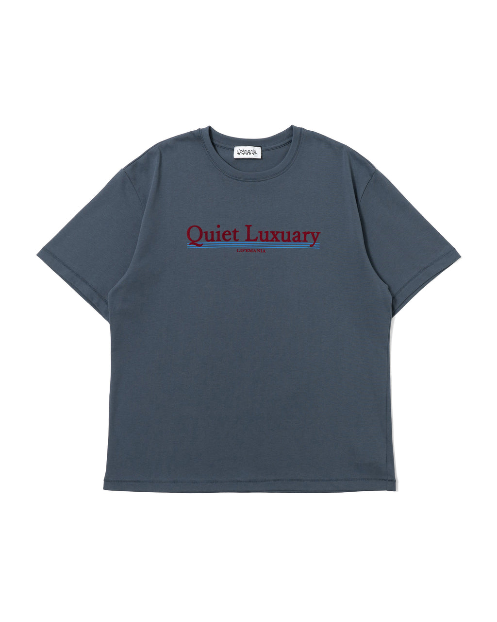Quiet "Luxuary" S/S Tee（Navy）