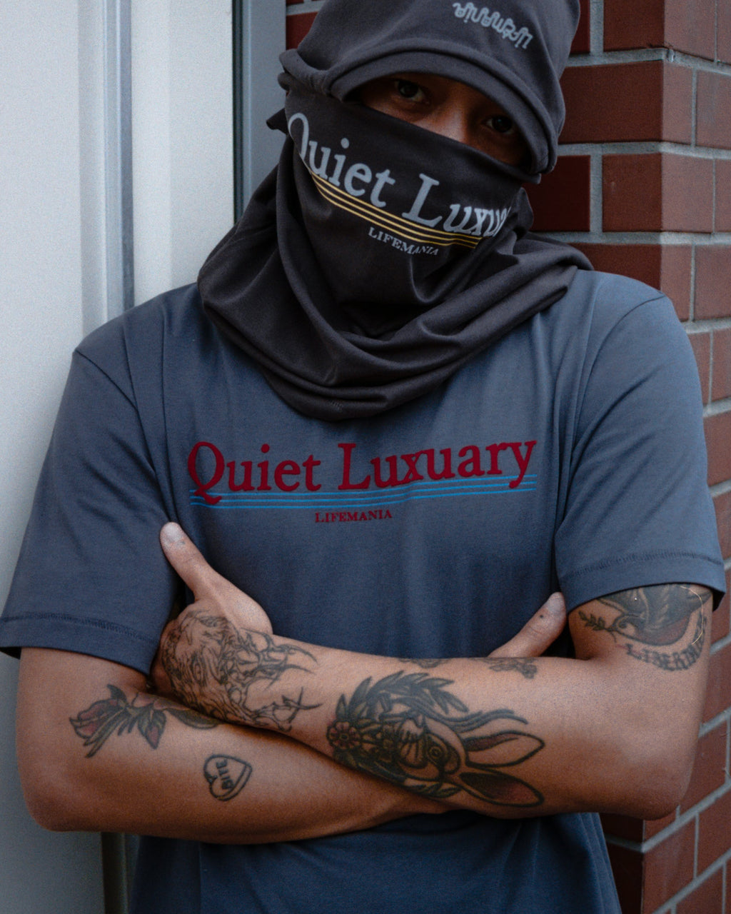 Quiet "Luxuary" S/S Tee（Black）
