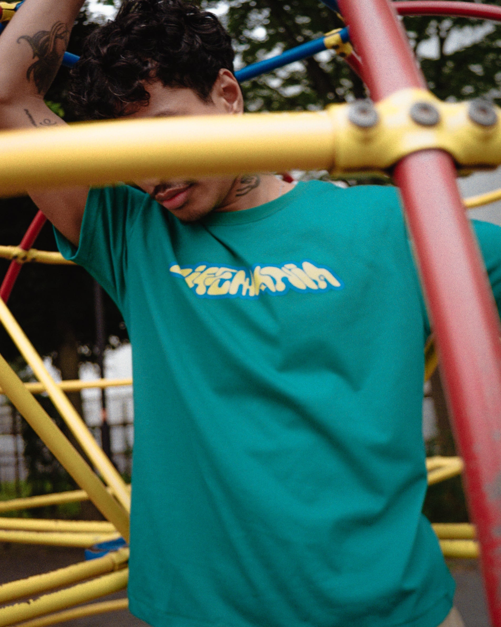 Bubble Logo S/S Tee（Green）