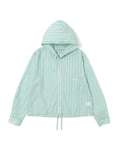 HOODED PAJAMA TOP（Tropical Green）
