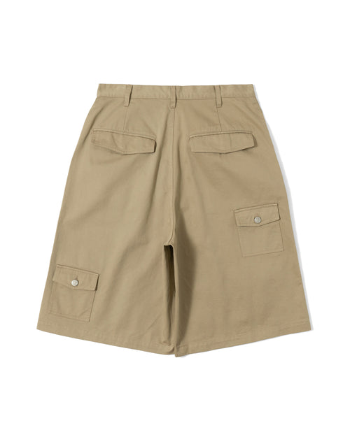 8 Pocket Cargo Shorts（Washed Beige）