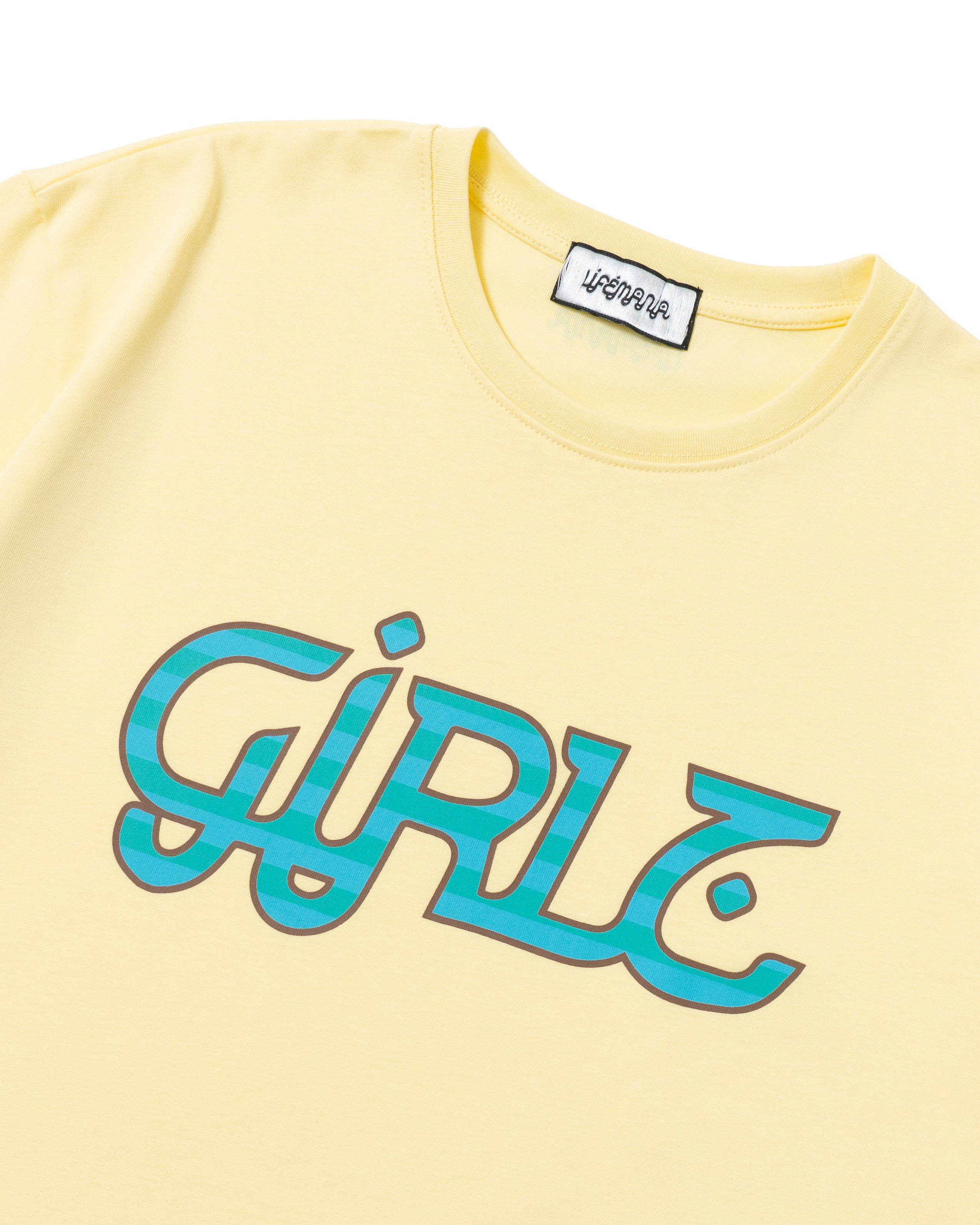 GIRLZ S/S TEE（Yellow）