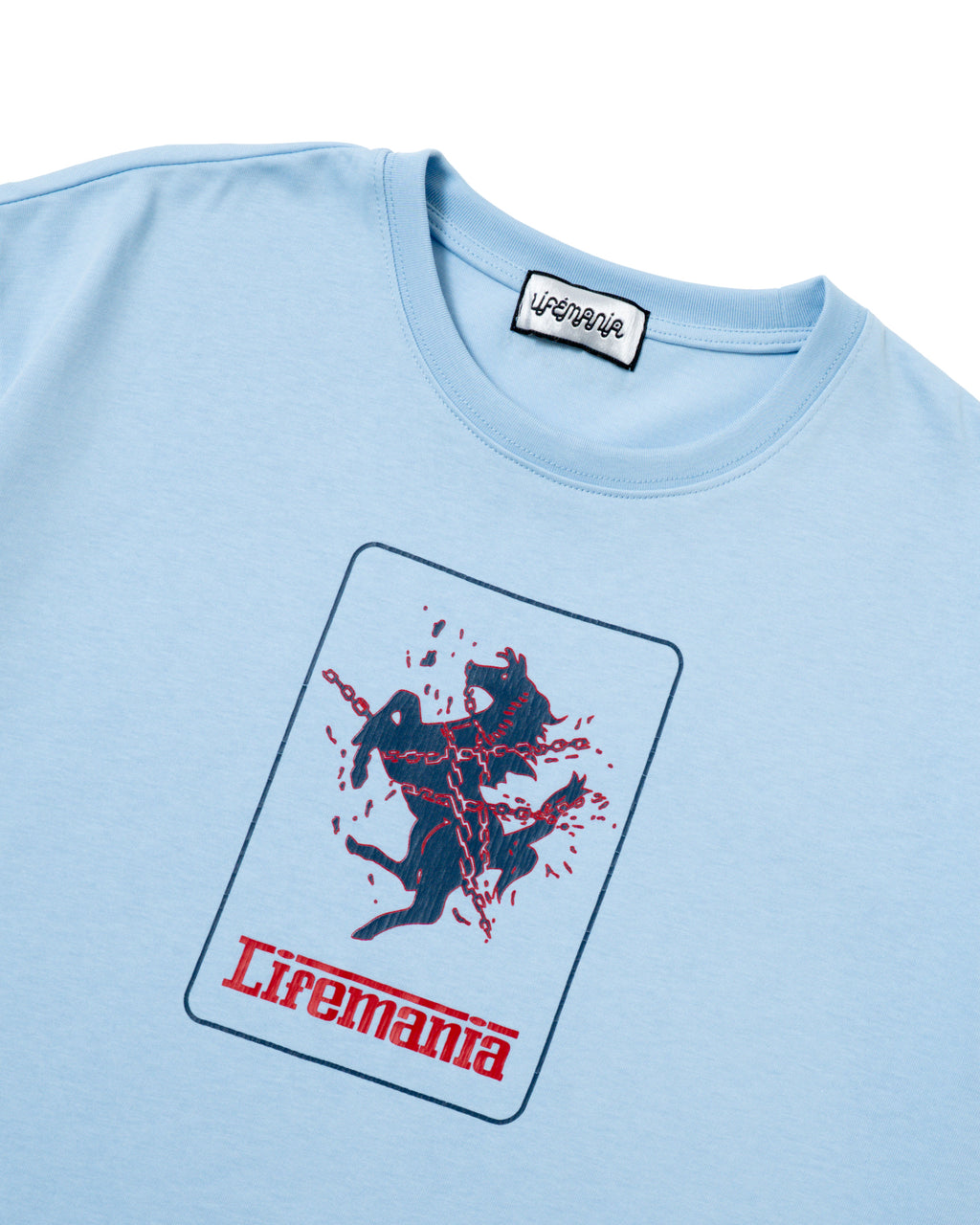 Chained Horse S/S Tee (Sky Blue)