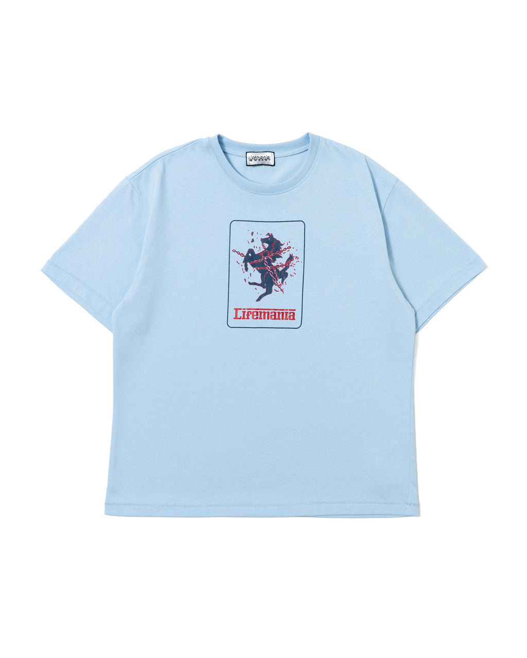 Chained Horse S/S Tee (Sky Blue)