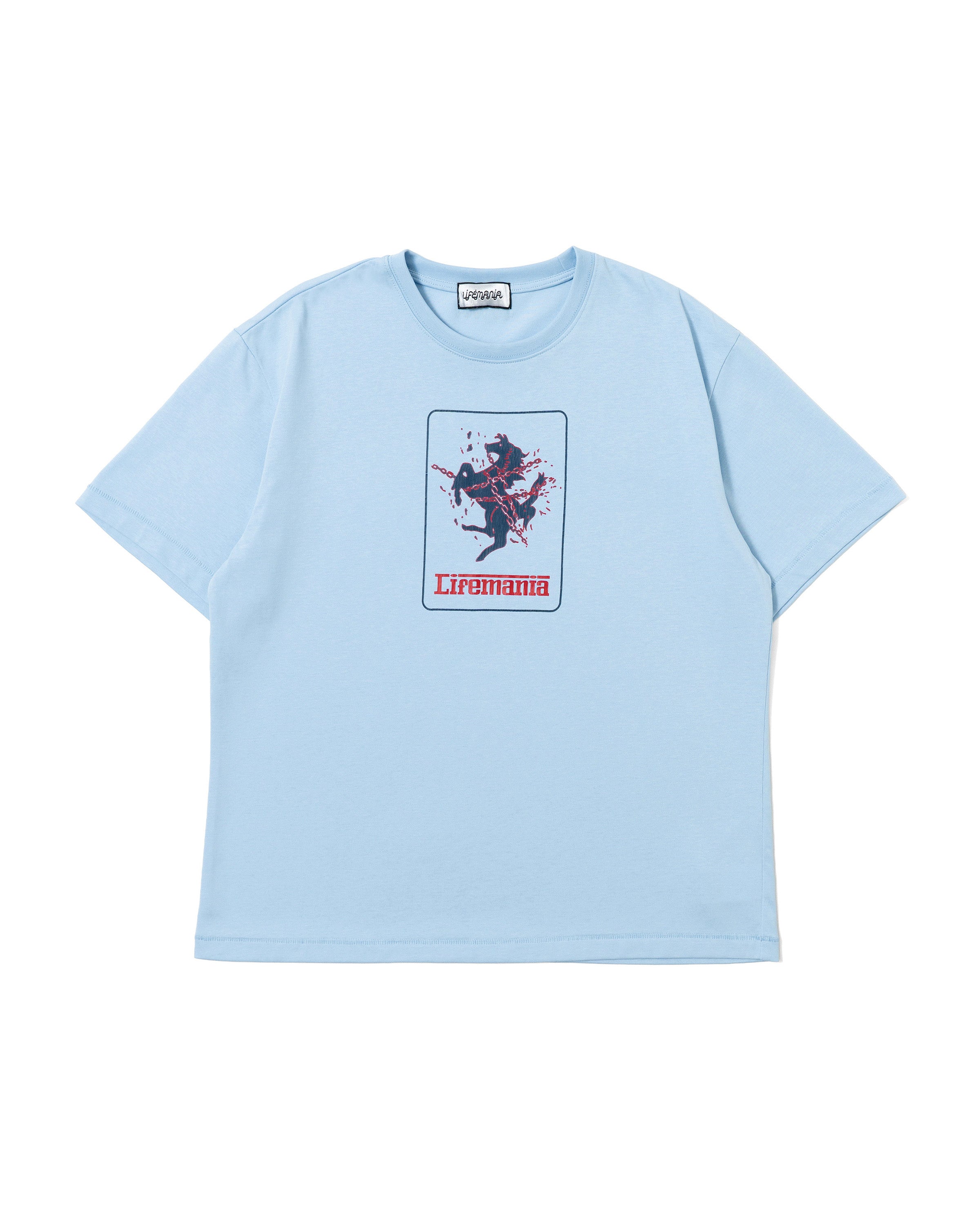Chained Horse S/S Tee (Sky Blue)