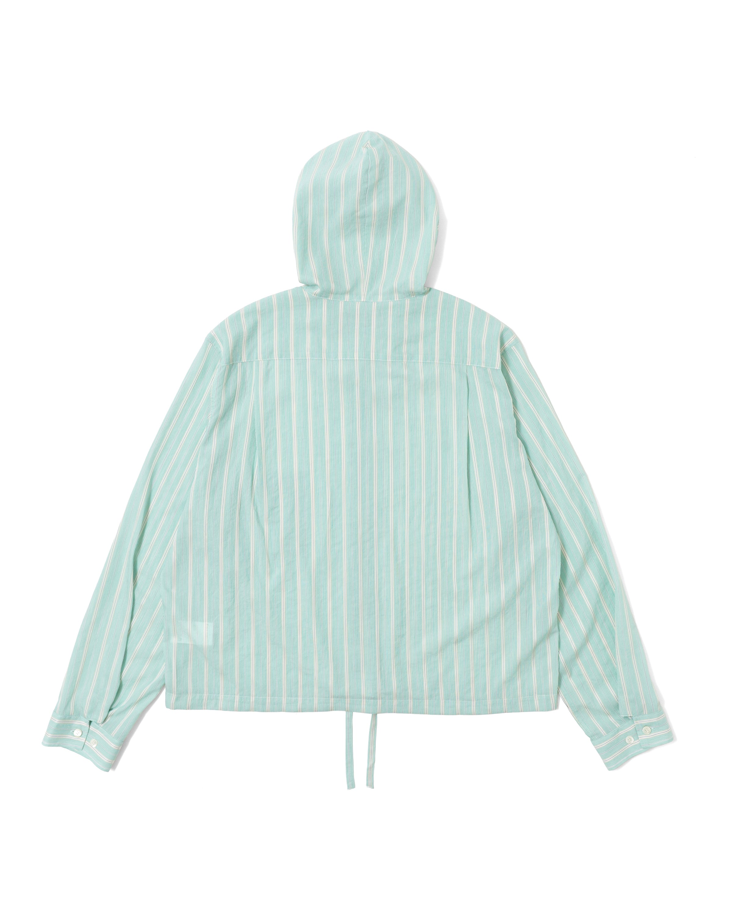 HOODED PAJAMA TOP（Tropical Green）