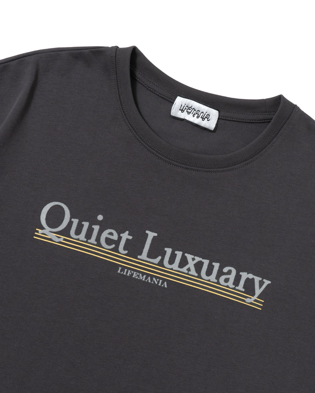 Quiet "Luxuary" S/S Tee（Black）